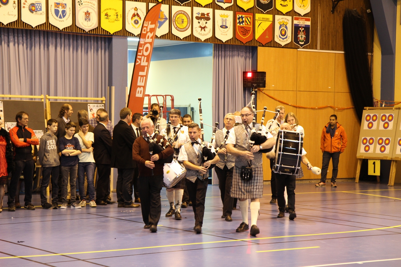 Les archers de la savoureuse au 24H internationales de Belfort 2017.